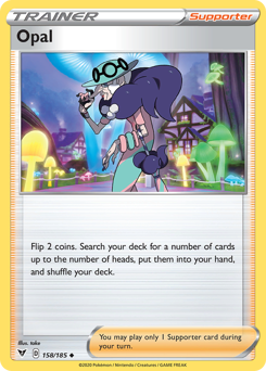 Opal (158/185) [Sword & Shield: Vivid Voltage] Reverse Holofoil