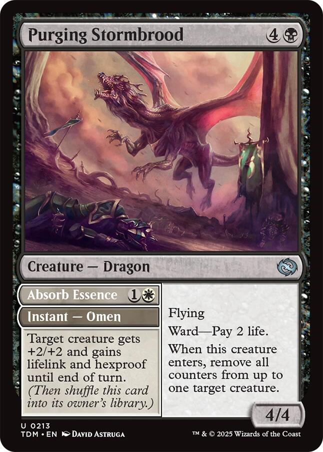 Purging Stormbrood [Tarkir: Dragonstorm] Foil
