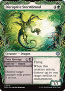 Disruptive Stormbrood (Showcase) [Tarkir: Dragonstorm] Foil