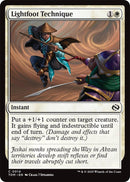Lightfoot Technique [Tarkir: Dragonstorm] Foil