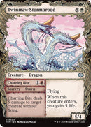 Twinmaw Stormbrood (Showcase) [Tarkir: Dragonstorm] Foil