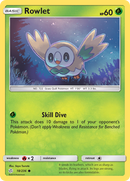 Rowlet (18/236) [Sun & Moon: Cosmic Eclipse] Reverse Holofoil