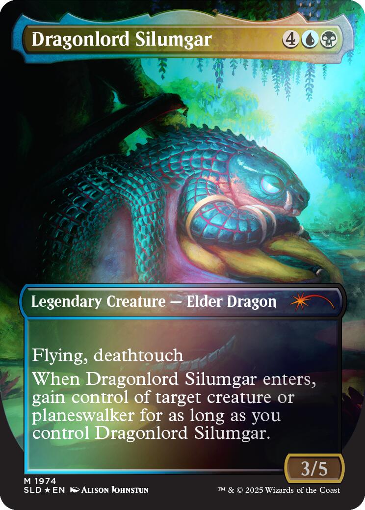 Dragonlord Silumgar (Rainbow Foil) [Secret Lair Drop Series]