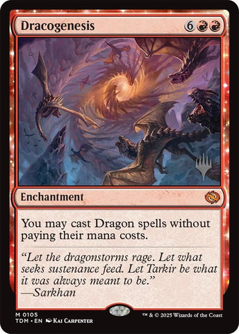 Dracogenesis [Tarkir: Dragonstorm Promos] Foil