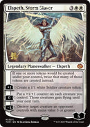 Elspeth, Storm Slayer [Tarkir: Dragonstorm Prerelease Promos] Foil