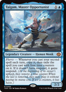 Taigam, Master Opportunist [Tarkir: Dragonstorm Prerelease Promos] Foil