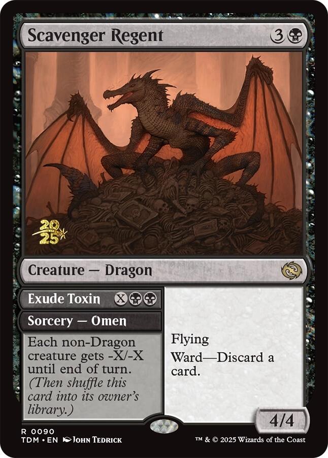 Scavenger Regent [Tarkir: Dragonstorm Prerelease Promos] Foil