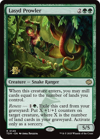 Lasyd Prowler [Tarkir: Dragonstorm Prerelease Promos] Foil