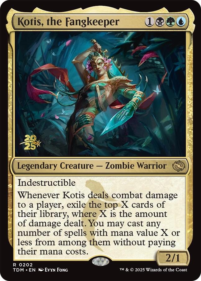Kotis, the Fangkeeper [Tarkir: Dragonstorm Prerelease Promos] Foil