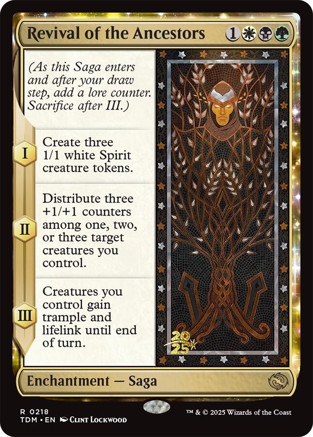 Revival of the Ancestors [Tarkir: Dragonstorm Prerelease Promos] Foil