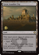 Great Arashin City [Tarkir: Dragonstorm Prerelease Promos] Foil