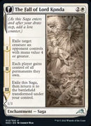 The Fall of Lord Konda // Fragment of Konda [Kamigawa: Neon Dynasty] Foil