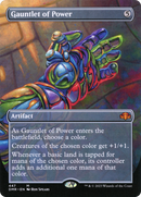 Gauntlet of Power (Borderless Alternate Art) [Dominaria Remastered] Foil