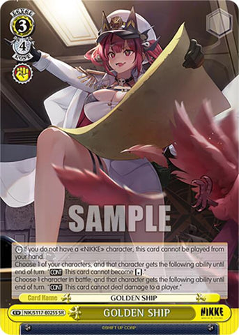 GOLDEN SHIP (NIK/S117-E025S SR) [GODDESS OF VICTORY: NIKKE]