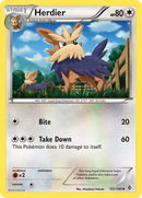 Herdier (121/149) [Black & White: Boundaries Crossed] Reverse Holofoil
