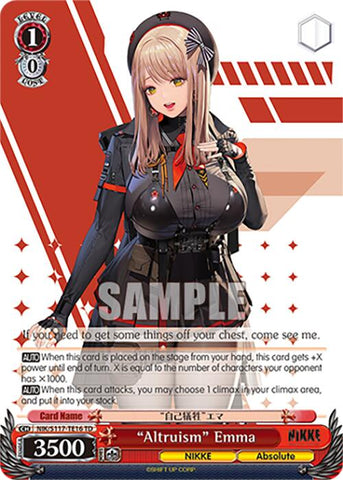 "Altruism" Emma(NIK/S117-TE16 TD) [GODDESS OF VICTORY: NIKKE]