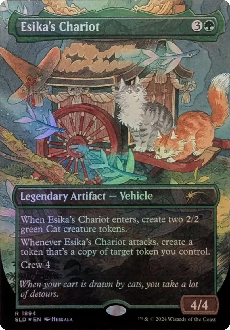 Esika's Chariot (Rainbow Foil) [Secret Lair Drop Series]