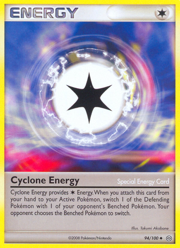 Cyclone Energy (94/100) [Diamond & Pearl: Stormfront] Reverse Holofoil