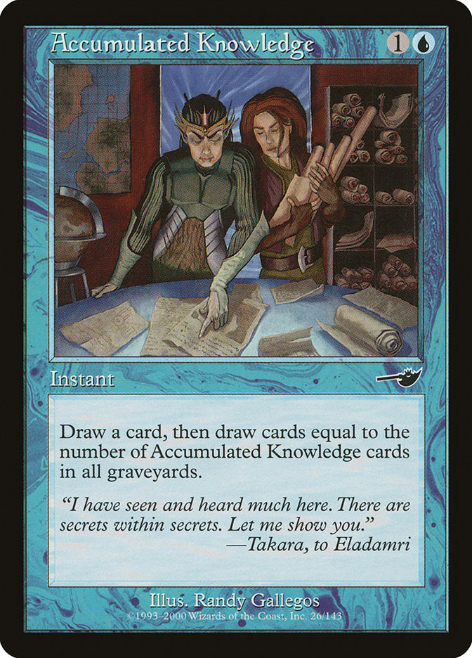 Accumulated Knowledge [Nemesis] Foil