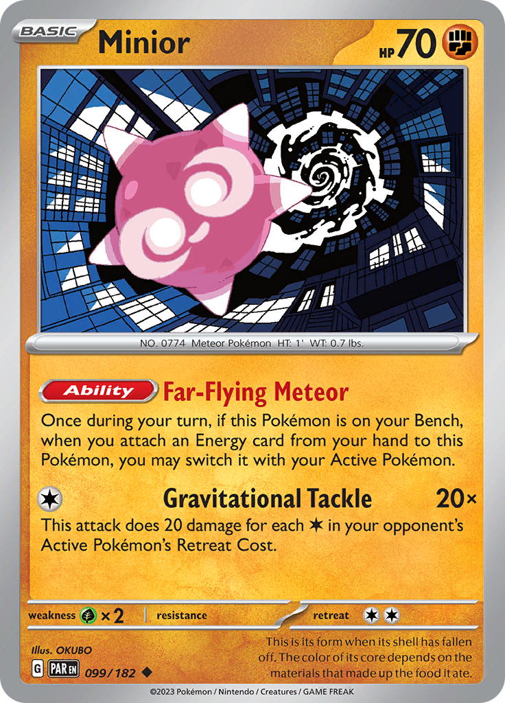 Minior (099/182) [Scarlet & Violet: Paradox Rift] Reverse Holofoil