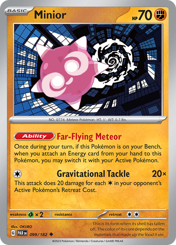 Minior (099/182) [Scarlet & Violet: Paradox Rift] Reverse Holofoil