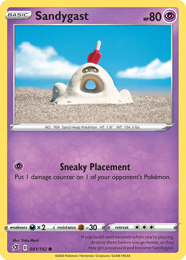 Sandygast (081/192) [Sword & Shield: Rebel Clash] Reverse Holofoil