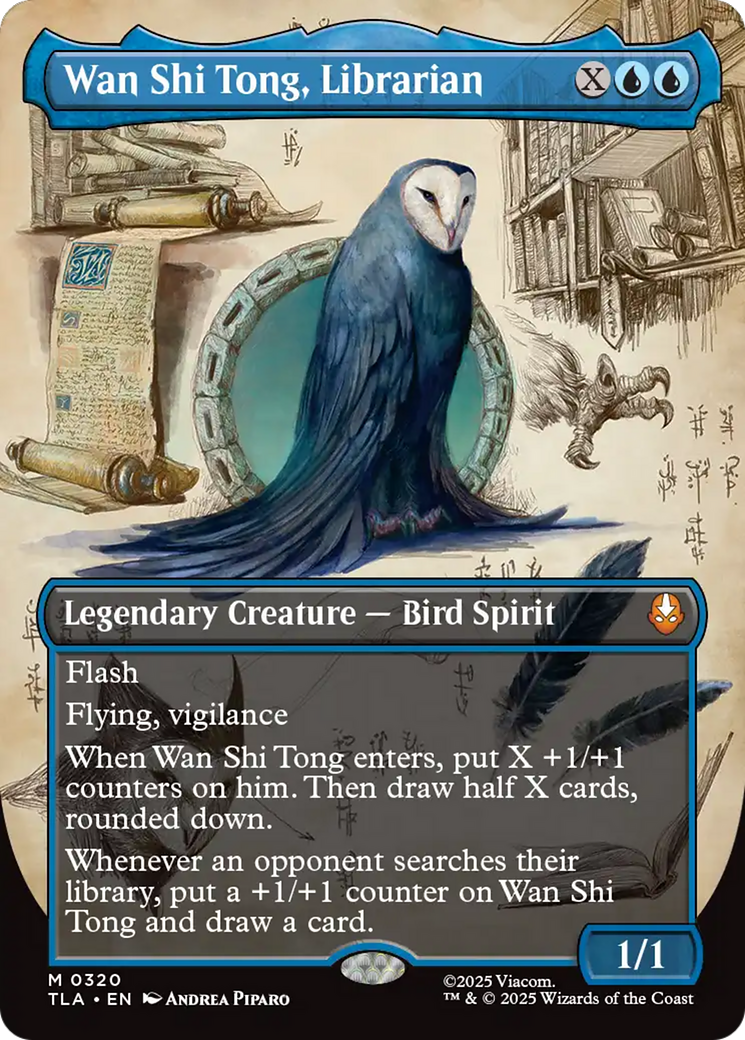 Wan Shi Tong, Librarian (Borderless) [Avatar: The Last Airbender] Foil