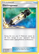 Electropower (172/214) [Sun & Moon: Lost Thunder] Reverse Holofoil