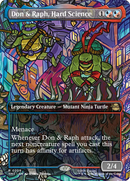Don & Raph, Hard Science (Borderless) [Teenage Mutant Ninja Turtles] Foil