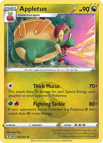 Appletun (121/203) [Sword & Shield: Evolving Skies] Reverse Holofoil