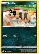 Sandile (111/195) [Sword & Shield: Silver Tempest] Reverse Holofoil
