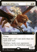 Archon of Emeria (Extended Art) [Zendikar Rising] Foil