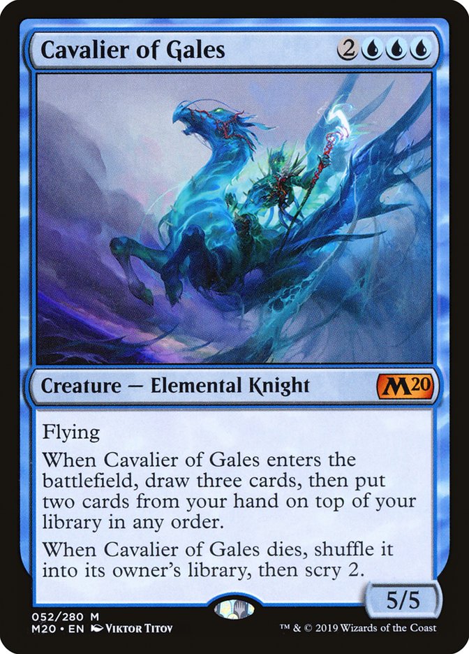 Cavalier of Gales [Core Set 2020] Foil