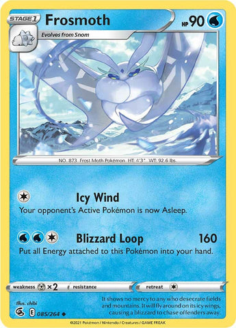Frosmoth (085/264) [Sword & Shield: Fusion Strike] Reverse Holofoil