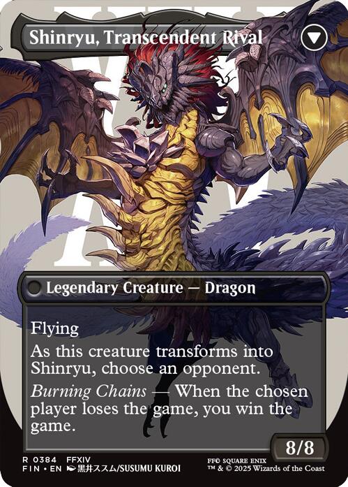 Zenos yae Galvus (Borderless) [FINAL FANTASY] Foil
