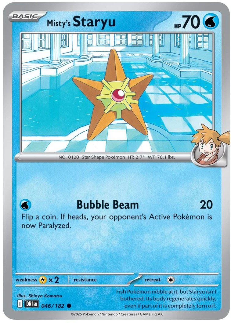 Misty's Staryu (046/180) [Scarlet & Violet: Destined Rivals]