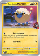 Team Rocket's Mareep (072/182) [Scarlet & Violet: Destined Rivals] Reverse Holofoil