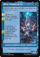 Jill, Shiva's Dominant // Shiva, Warden of Ice (Extended Art) [FINAL FANTASY] Foil
