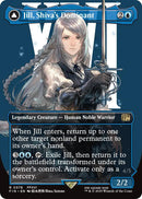 Jill, Shiva's Dominant // Shiva, Warden of Ice (Borderless) [FINAL FANTASY] Foil