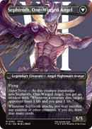 Sephiroth, Fabled SOLDIER // Sephiroth, One-Winged Angel (Borderless) (0382) [FINAL FANTASY] Foil