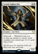 Leonin Lightscribe [Strixhaven: School of Mages] Foil