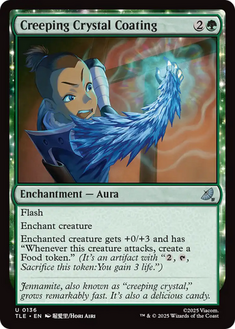 Creeping Crystal Coating [Avatar: The Last Airbender: Eternal-Legal] Foil