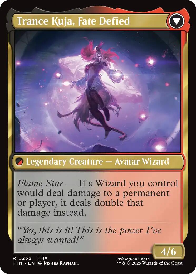 Kuja, Genome Sorcerer // Trance Kuja, Fate Defied [FINAL FANTASY] Foil