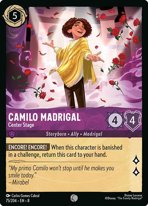 Camilo Madrigal - Center Stage (75/204) [Reign of Jafar]