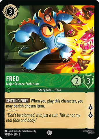 Fred - Major Science Enthusiast (92/204) [Reign of Jafar]