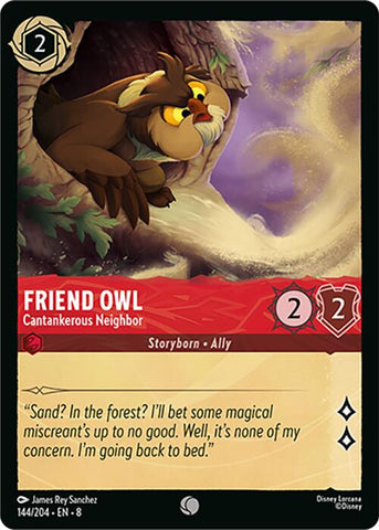 Friend Owl - Cantankerous Neighbor (144/204) [Reign of Jafar]