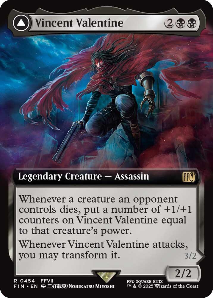 Vincent Valentine (Extended Art) [FINAL FANTASY] Foil
