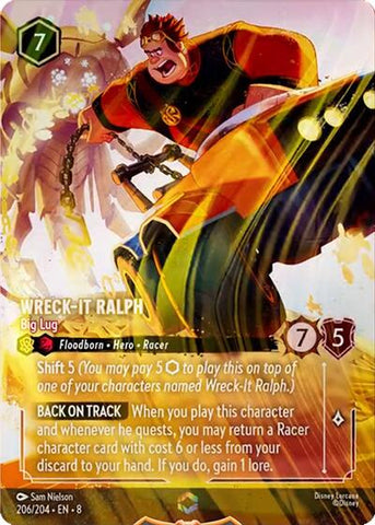 Wreck-It Ralph - Big Lug (Enchanted) (206/204) [Reign of Jafar]