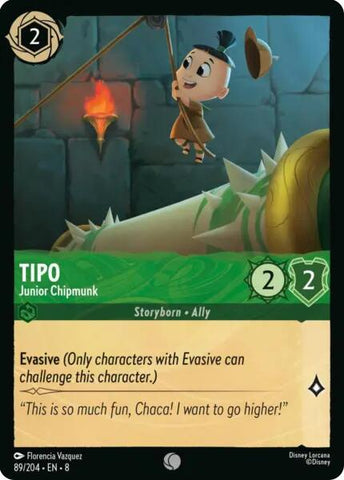 Tipo - Junior Chipmunk (89/204) [Reign of Jafar]