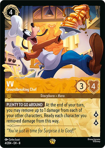 Goofy - Groundbreaking Chef (4/204) [Reign of Jafar]